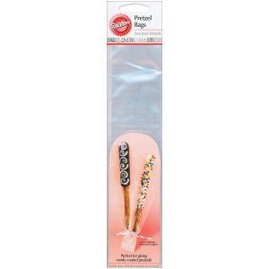 Wilton Pretzel Bags 9.75 inch X2.25 inch 20 Per Pkg -Clear