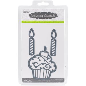 Embossing Essentials Dies Cupcake and Candles