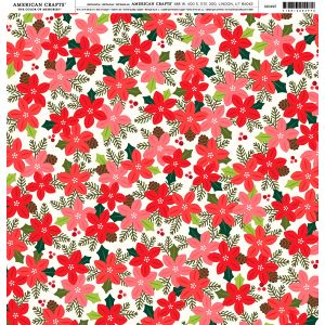 Pb Merry Paper Poinsettia