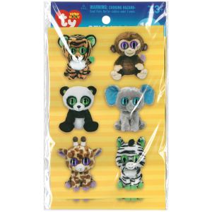 Beanie Boos Stickers Jungle Wiggly Eyes