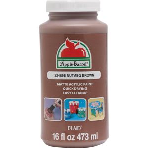 Apple Barrel Colors Nutmeg Brown 16 oz