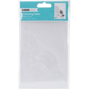 Embossing Folder Floral Cluster