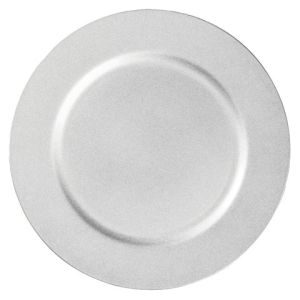 Charger Plate Silver 13 Inches