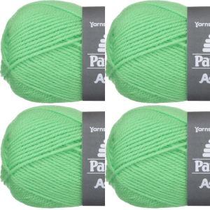 Spinrite Patons Astra Yarn Solids Hot Green 1 Pack of 4 Skein