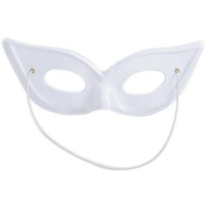 PVC Fancy Mask Form White 8 X 6 Inches