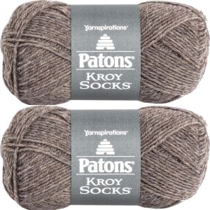 Spinrite Patons Kroy Socks Yarn Flax 1 Pack of 2 Skein