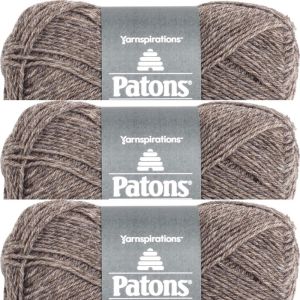 Spinrite Patons Kroy Socks Yarn Flax 1 Pack of 3 Skein