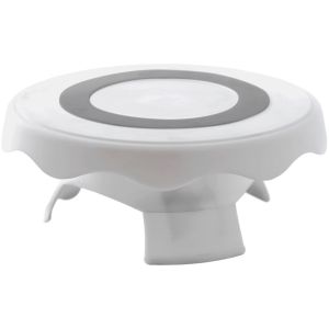 High and Low Spinning Cake Turntable Stand, 12.7 in.