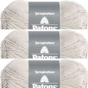 Spinrite Patons Grace Yarn Clay 1 Pack of 3 Skein