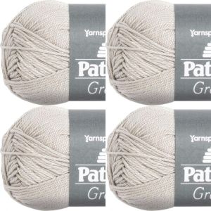 Spinrite Patons Grace Yarn Clay 1 Pack of 4 Skein