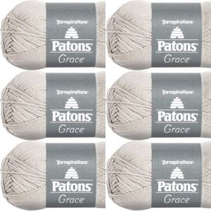 Spinrite Patons Grace Yarn Clay 1 Pack of 6 Skein