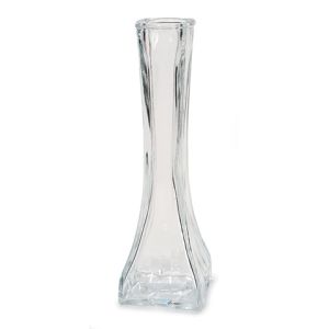 Darice Anchor Hocking Bud Vase Glass Clear 8.5 Inches