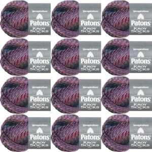 Spinrite Patons Kroy Socks FX Yarn Cameo 1 Pack of 12 Skein