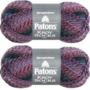 Spinrite Patons Kroy Socks FX Yarn Cameo 1 Pack of 2 Skein