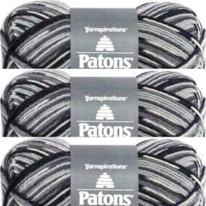 Spinrite Patons Kroy Socks Yarn Slate Jacquard 1 Pack of 3 Skein