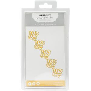 Decorative Dies Horiztonal Damask Border