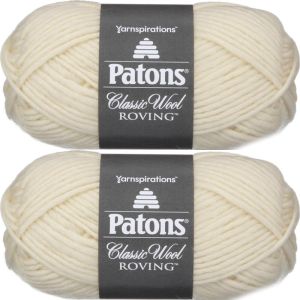 Spinrite Patons Classic Wool Roving Yarn Aran 1 Pack of 2 Skein