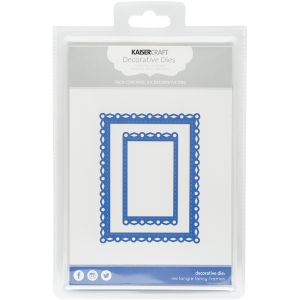Decorative Dies Rectangle Fancy Frames