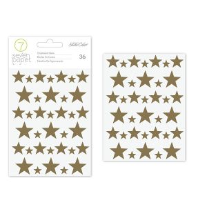 Studio Calico Seven Paper Felix Collection Foiled Chipboard Stickers