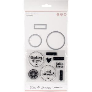 Decorative Dies And Stamp Set Card Frames