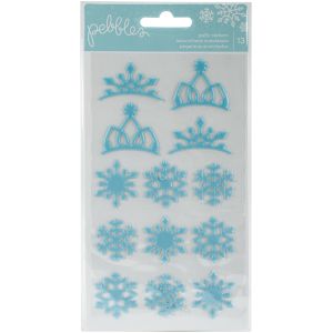Wter Wonderland Collection Christmas Puffy Stickers