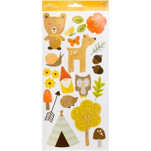 Woodland Forest Collection Cardstock Stickers Icons