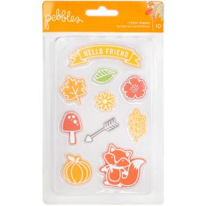 Woodland Forest Collection Rubber Shapes