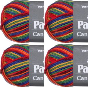 Spinrite Patons Canadiana Yarn Ombres Rainbow 1 Pack of 4 Skein