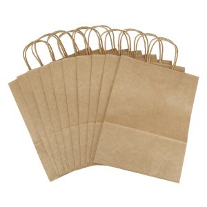 Value Pack Paper Crafting Bags Kraft 9.75 X 12.75 X 4.75