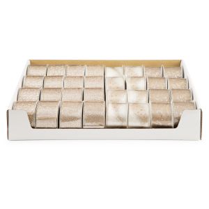 Christmas Copper Ribbon 2.5 Inches X 25 Feet