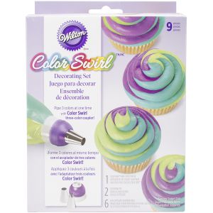 Wilton Color Swirl 3Color Coupler Decorating Set 1 Pack of 1 Piece
