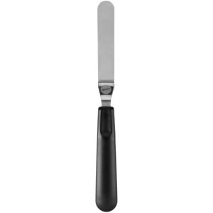 Wilton Angled Icing Spatula with Black Handle, 9-Inch