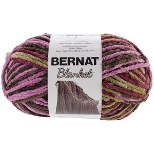 Bernat Blanket Big Ball Yarn Plum Chutney 1 Pack of 1 Skein