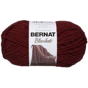 Spinrite Bernat Blanket Big Ball Yarn Purple Plum 1 Pack of 8 Skein