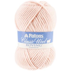 Spinrite Patons Classic Wool Roving Yarn Pale Blush 1 Pack of 5 Skein