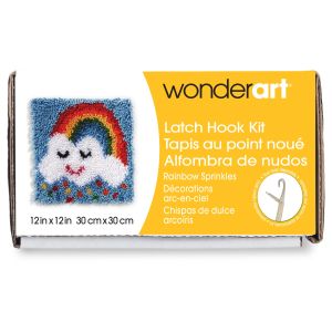 Spinrite Wonderart Latch Hook Kit 12inchX12inch