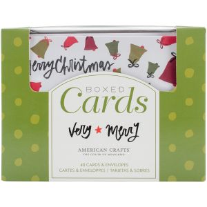 Christmas Boxed Card Set Very Merry