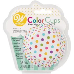 Wilton Polka Dot ColorCups Cupcake Liners 36Count 1 Pack of 1 Piece