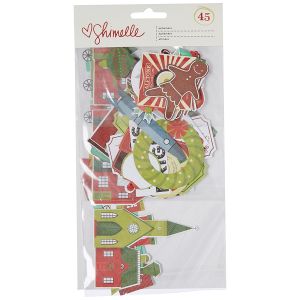 Christmas Magic Collection Ephemera With Foil Accents