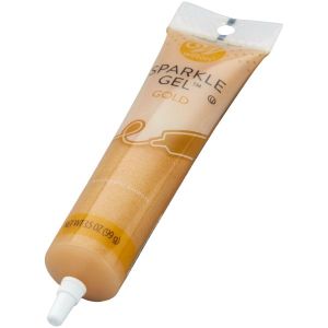 Wilton Gold Sparkle Gel 3.5 oz 1 Pack of 1 Piece
