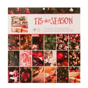 Holiday Single Sided Paper Pad Tis The Season