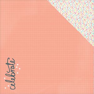 Party Time 12 X 12 Inches Collection Double Sided Paper Fairy Bread