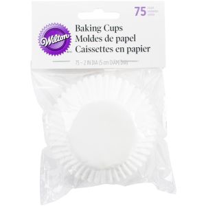 Wilton Standard Baking Cups White 1 Pack of 2 Piece