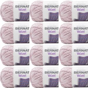 Spinrite Bernat Velvet Yarn Smokey Violet 1 Pack of 12 Skein