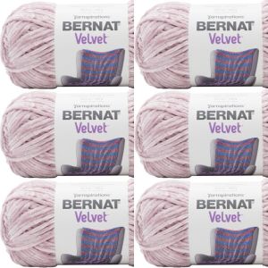 Spinrite Bernat Velvet Yarn Smokey Violet 1 Pack of 6 Skein