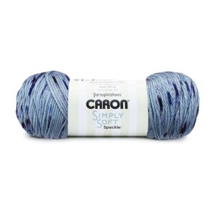 Spinrite Caron Simply Soft Speckle Yarn Galaxy 1 Pack of 3 Skein