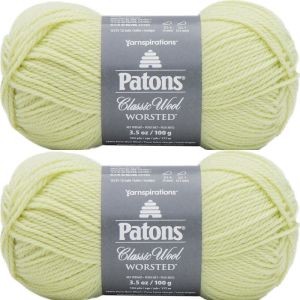 Spinrite Patons Classic Wool Yarn Soft Sprout 1 Pack of 2 Skein