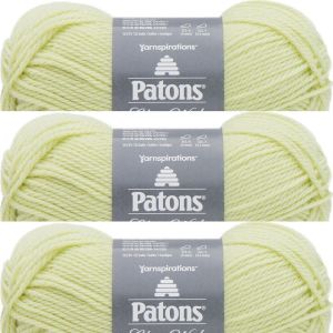 Spinrite Patons Classic Wool Yarn Soft Sprout 1 Pack of 3 Skein