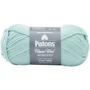 Spinrite Patons Classic Wool Yarn Misty Green 1 Pack of 5 Skein