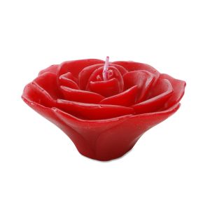 Floating Candles Rose Red 3.75 Inches